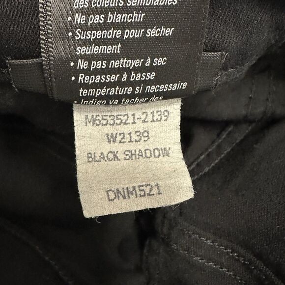 Paige Men's Lennox Slim Fit Stretch Denim Jeans Black Shadow Size 33 - Picture 8 of 12